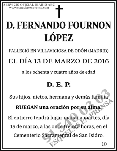 Fernando Fournon López